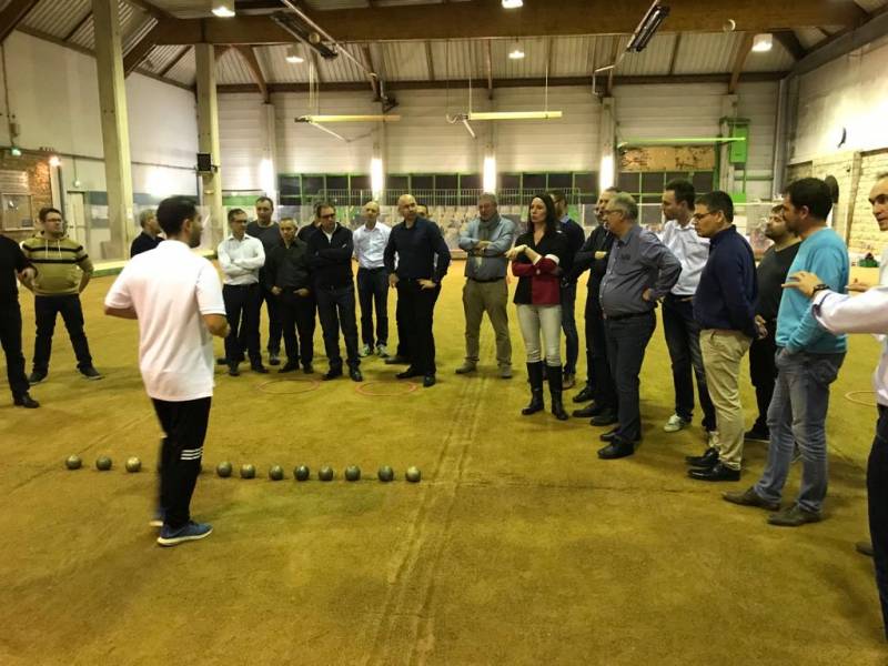 team building boule lyonnaise Lyon