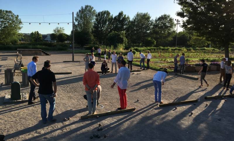 team building pour entreprise en pétanque Paris